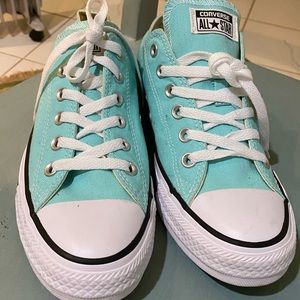 Converse- aqua color. Brand new women’s 9